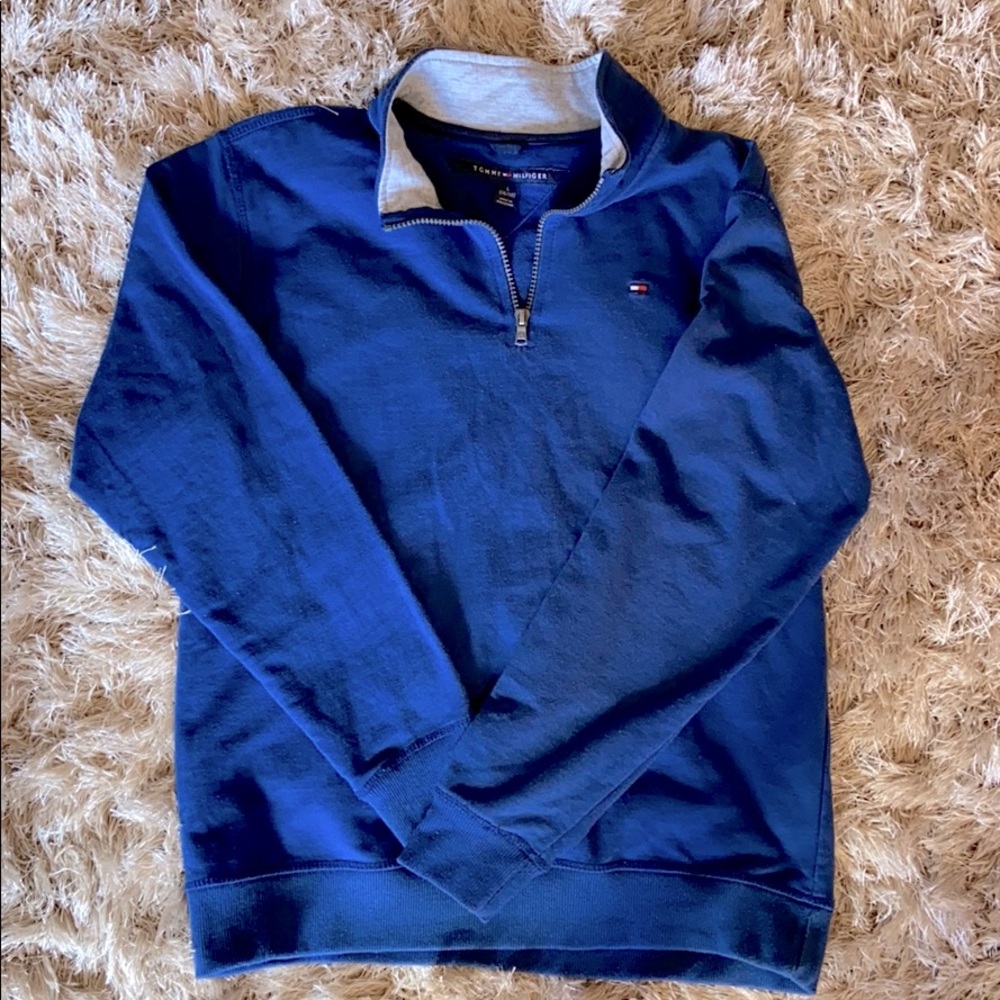 16/18 KIDS TOMMY HILFIGER 3/4 ZIP